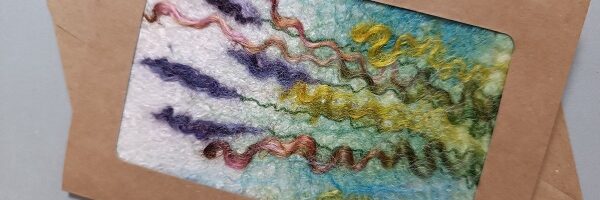 Grußkarte als Mini-Gemälde